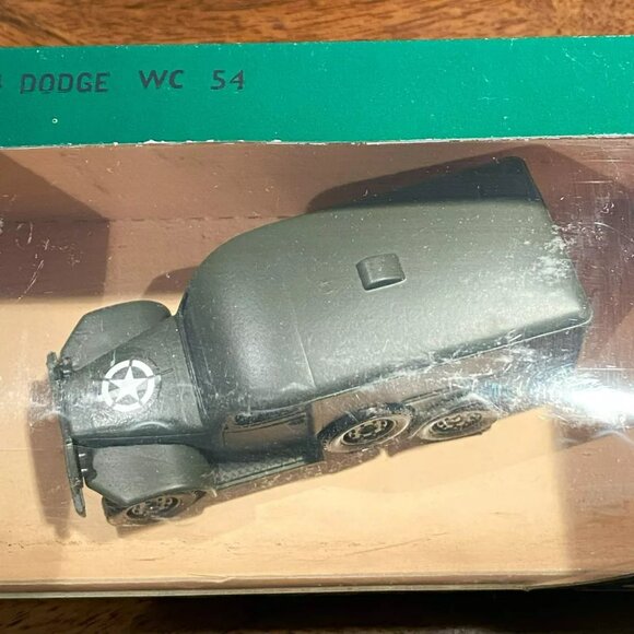Vtg Solido Dodge WC 54 Les Militaires Collection 1 Model Truck 1/50 Scale - Picture 3 of 8